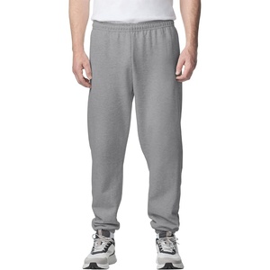 image:imageGildan Adult Fleece Elastic Bottom Sweatpants Style G18200Sport Grey
