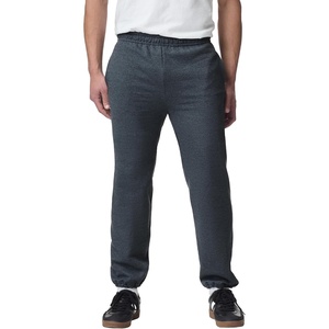 image:imageGildan Adult Fleece Elastic Bottom Sweatpants with Pockets Style G18100Dark Heather