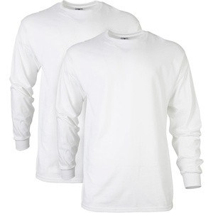 image:imageGildan Adult Ultra Cotton Long Sleeve TShirt Style G2400 MultipackWhite