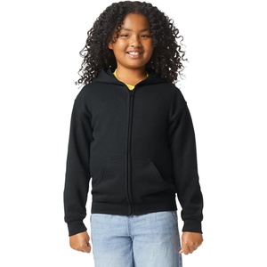 image:imageGildan Kids Full Zip Hoodie Sweatshirt Style G18600BBlack