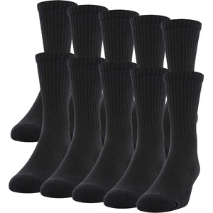 image:imageGildan Mens Active Cotton Crew Socks 10PackBlack