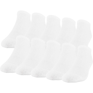 image:imageGildan Mens Active Cotton No Show Socks 10PackWhite
