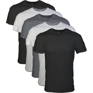 image:imageGildan Mens Crew TShirts Multipack Style G1100BlackSport GreyCharcoal