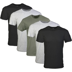 image:imageGildan Mens Crew TShirts Multipack Style G1100BlackSport GreyMilitary Green