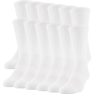 image:imageGildan Mens Performance Crew Socks 12 PairsWhite