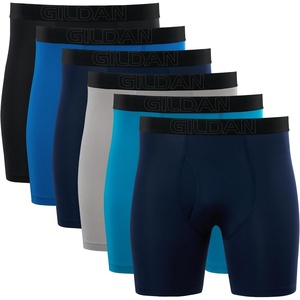 image:imageGildan Mens Performance Underwear Boxer BriefsBlackBrilliant BlueNavyMosaic Blue