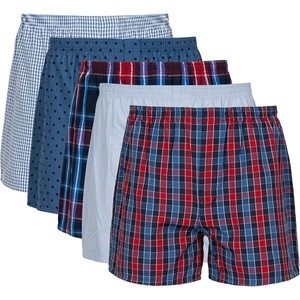 image:imageGildan Mens Underwear Boxers MultipackNavyRed Assorted 5pack
