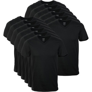 image:imageGildan Mens VNeck TShirts Multipack Style G1103Black