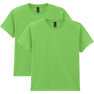 image:imageGildan UnisexChild Gildan Youth Heavy Cotton TShirt Style G5000b 2PackLime