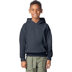image:imageGildan Youth Hoodie Sweatshirt Style G18500BDark Heather