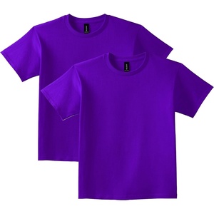 image:imageGildan Youth Ultra Cotton TShirt Style G2000B MultipackPurple 2pack