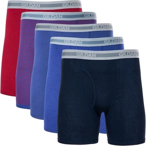 image:imageGildan mens Underwear Boxer Briefs MultipackCardinal RedStripeMetro BlueDotNavy