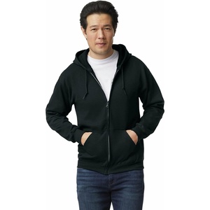 image:imageGildan unisexadult Fleece Zip Hoodie Sweatshirt Style G18600 MultipackBlack