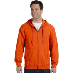 image:imageGildan unisexadult Fleece Zip Hoodie Sweatshirt Style G18600 MultipackOrange