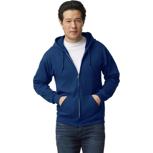 image:imageUnderground Printing Unisex Adult Fleece Zip Hoodie Sweatshirt Style G18600 MultipackNavy