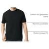 image:imageGildan Adult Softstyle CVC Short Sleeve TShirt Style G67000 MultipackPitch Black