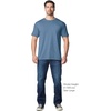 image:imageGildan Adult Softstyle Cotton TShirt Style G64000 MultipackHeather Indigo