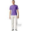 image:imageGildan Adult Softstyle Cotton TShirt Style G64000 MultipackHeather Purple 72pack