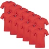 image:imageGildan Adult Softstyle Cotton TShirt Style G64000 MultipackRed