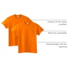 image:imageGildan Adult Ultra Cotton TShirt with Pocket Style G2300 2PackS Orange