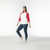 image:imageGildan Mens Heavy Cotton 34 Raglan Tshirt Style G5700 2packWhiteRed