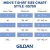 image:imageGildan Mens Heavy Cotton 34 Raglan Tshirt Style G5700 2packWhiteRed