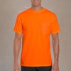 image:imageGildan Unisex Adult DryBlend Workwear TShirts with Pocket 2PackS Orange