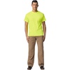 image:imageGildan Unisex Adult DryBlend Workwear TShirts with Pocket 2PackSafety Green