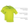 image:imageGildan Unisex Adult DryBlend Workwear TShirts with Pocket 2PackSafety Green