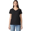 image:imageGildan Womens Heavy Cotton VNeck TShirt 2PackBlack