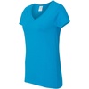 image:imageGildan Womens Heavy Cotton VNeck TShirt 2PackSapphire Blue