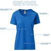 image:imageGildan Womens Heavy Cotton VNeck TShirt 2PackWhite