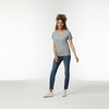 image:imageGildan Womens Heavy Cotton VNeck TShirt 2PackWhite
