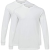 image:imageGildan Hammer Adult Long Sleeve TShirt 2Pack Style GH400White 2pack