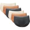image:imageGildan Womens Cotton Stretch Hipster UnderwearEgretCorkTurbulence 6pack