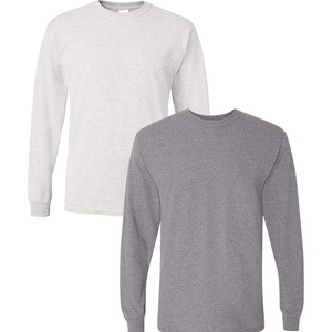image:imageGildan Adult DryBlend Long Sleeve TShirt Style G8400 2PackAshgraphiteheather