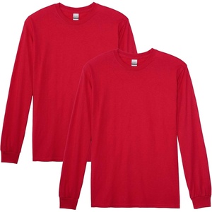 image:imageGildan Adult DryBlend Long Sleeve TShirt Style G8400 2PackRed