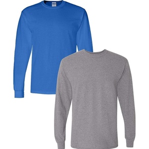 image:imageGildan Adult DryBlend Long Sleeve TShirt Style G8400 2PackRoyalgraphiteheather