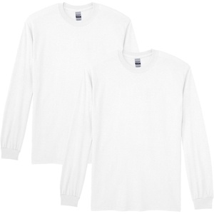 image:imageGildan Adult DryBlend Long Sleeve TShirt Style G8400 2PackWhite