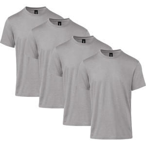 image:imageGildan Adult Softstyle CVC Short Sleeve TShirt Style G67000 MultipackCement