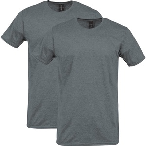 image:imageGildan Adult Softstyle Cotton TShirt Style G64000 MultipackGraphite Heather