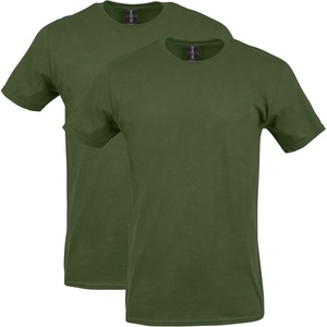 image:imageGildan Adult Softstyle Cotton TShirt Style G64000 MultipackMilitary Green
