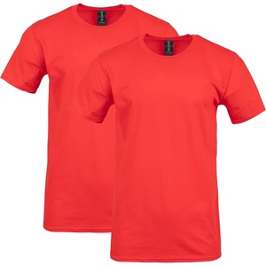 image:imageGildan Adult Softstyle Cotton TShirt Style G64000 MultipackRed