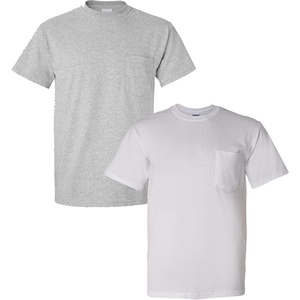 image:imageGildan Adult Ultra Cotton TShirt with Pocket Style G2300 2PackGreyWhite
