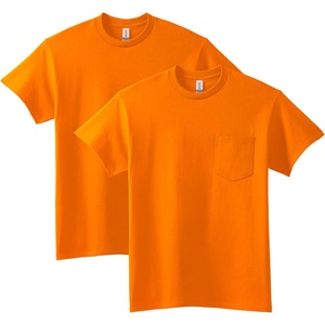 image:imageGildan Adult Ultra Cotton TShirt with Pocket Style G2300 2PackS Orange