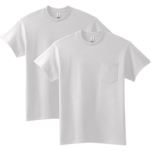 image:imageGildan Adult Ultra Cotton TShirt with Pocket Style G2300 2PackWhite