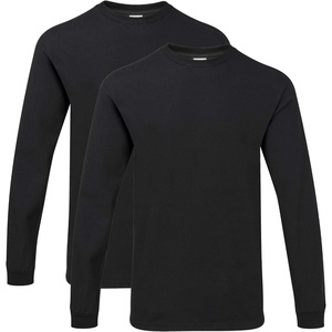 image:imageGildan Hammer Adult Long Sleeve TShirt 2Pack Style GH400Black 2pack