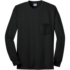 image:imageGildan Ultra Cotton Long Sleeve Pocket TShirt3xlarge black