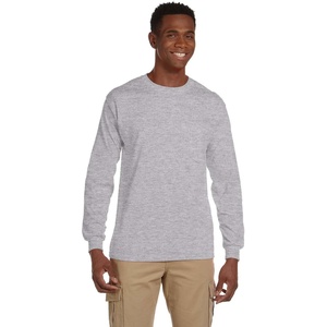 image:imageGildan Ultra Cotton Long Sleeve Pocket TShirtGrey