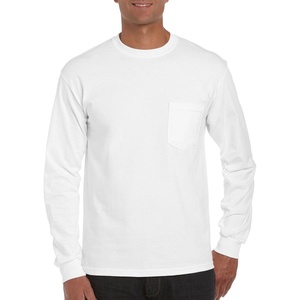 image:imageGildan Ultra Cotton Long Sleeve Pocket TShirtWhite